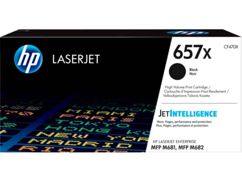 HP 657X Svart