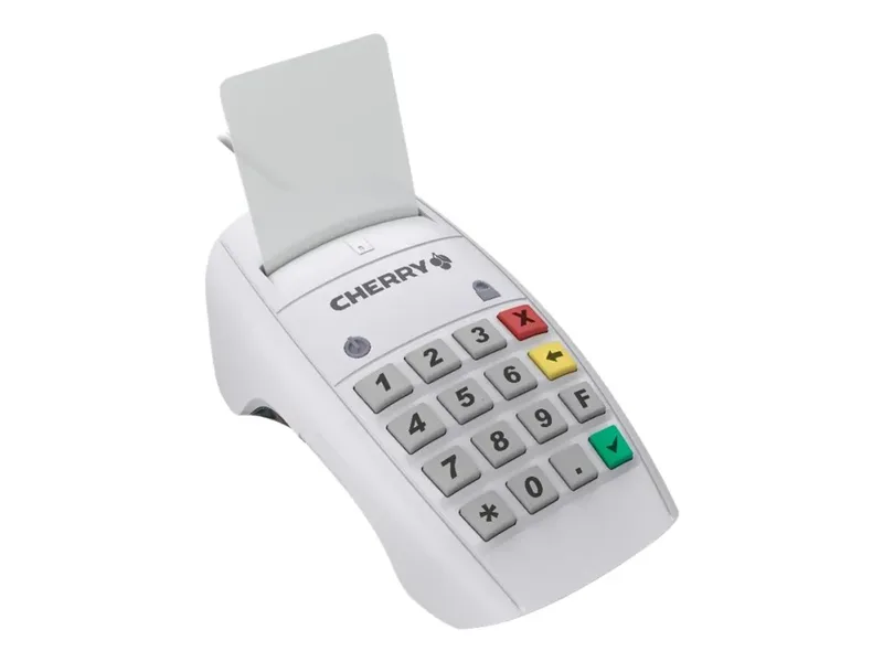 Cherry SmartTerminal ST-2100 SMART-kortläsare, USB, vit