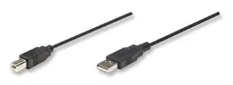USB 2.0-kabel A till B, 2 m