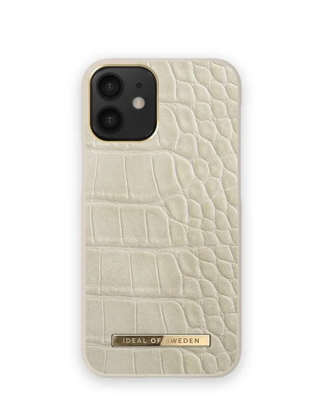 iDeal of Sweden Atelier Case iPhone 12 Mini Caramel Croco