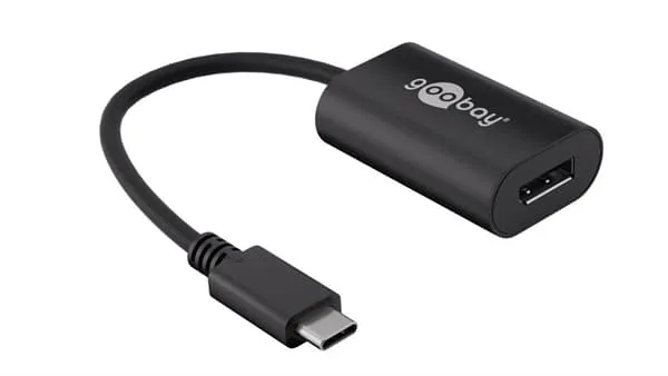 goobay USB C till Displayport Adapter