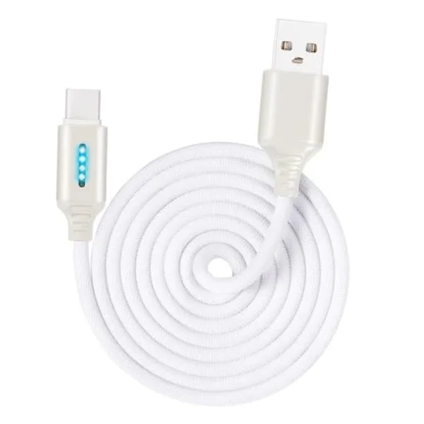 24 Laddkabel USB-C / Type-C -Vit