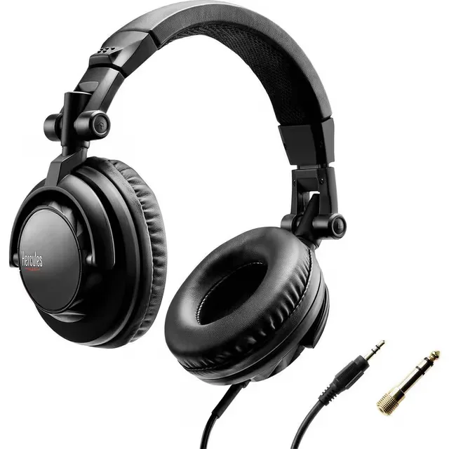 Hercules HDP DJ45 DJ-hörlurar, over-ear