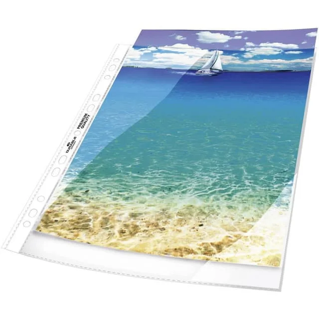 Durable 2672-19 plastficka A4 (210 x 297 mm), 100 st, transparent