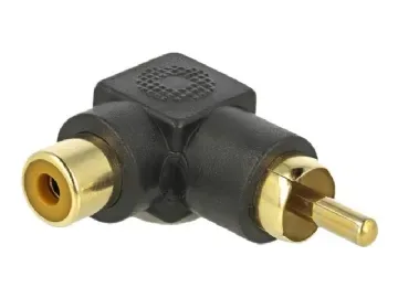 Delock - Audio-adapter - RCA hane till RCA hona