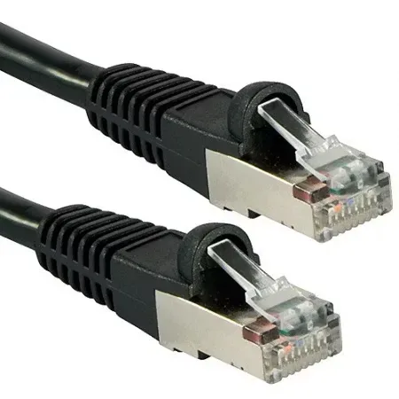 Lindy 47186 nätverkskabel Svart 30 m Cat6a S/FTP (S-STP)