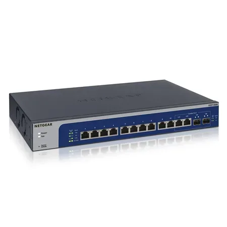 NETGEAR Plus XS512EM switch, 12 portar, smart