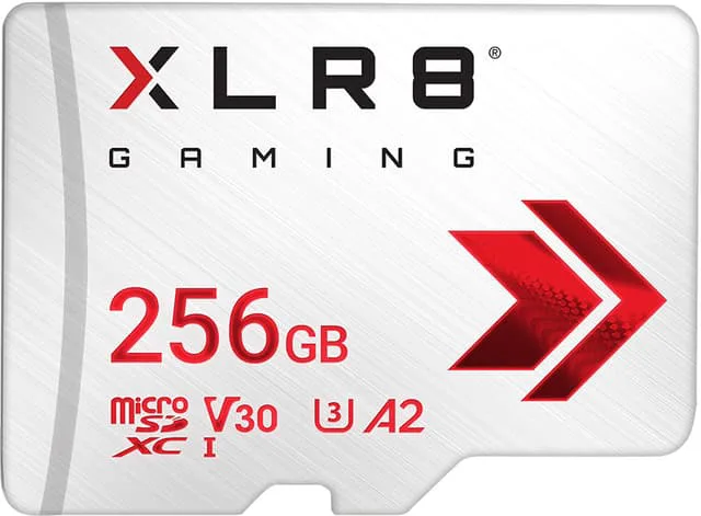 PNY XLR8 Gaming Class 10 U3 V30 microSDXC Flash Memory Card