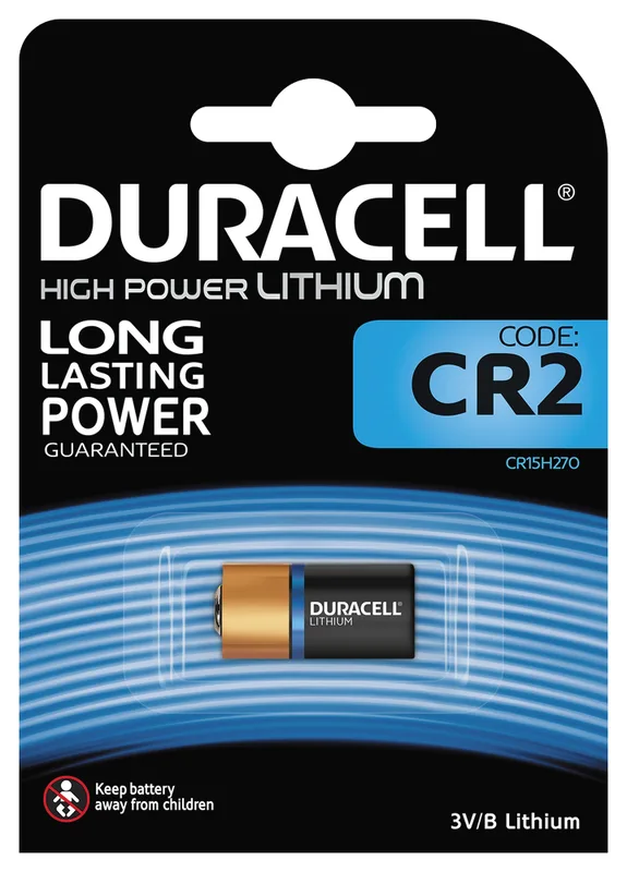 Batteri CR2 3V Duracell Ultra Photo