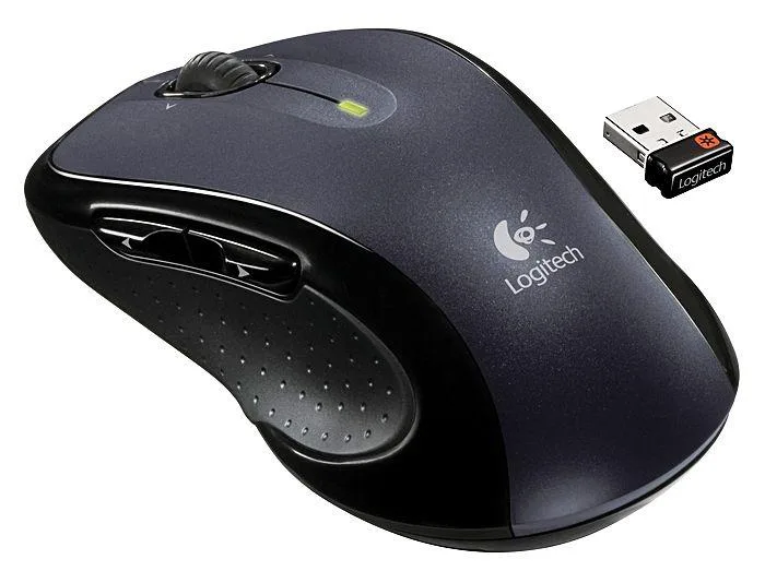 Logitech M510 trådlös mus, 1000 dpi, USB nano-adapter
