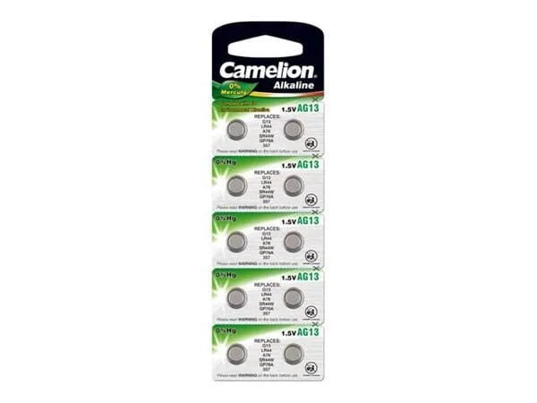 Camelion Knappcell Batterier AG13 / SR44 / 1166A / LR44