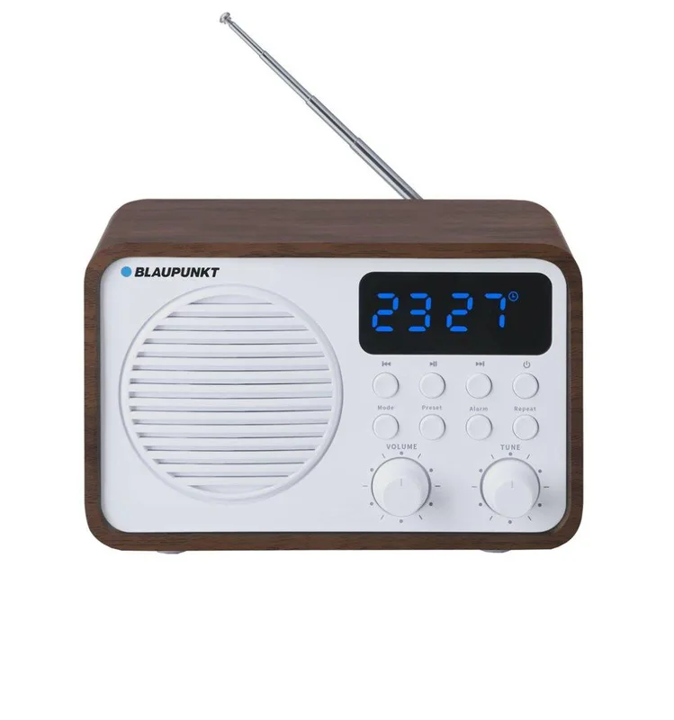 Blaupunkt PP7BT radio Bærbar Analog & digital Hvid, Træ