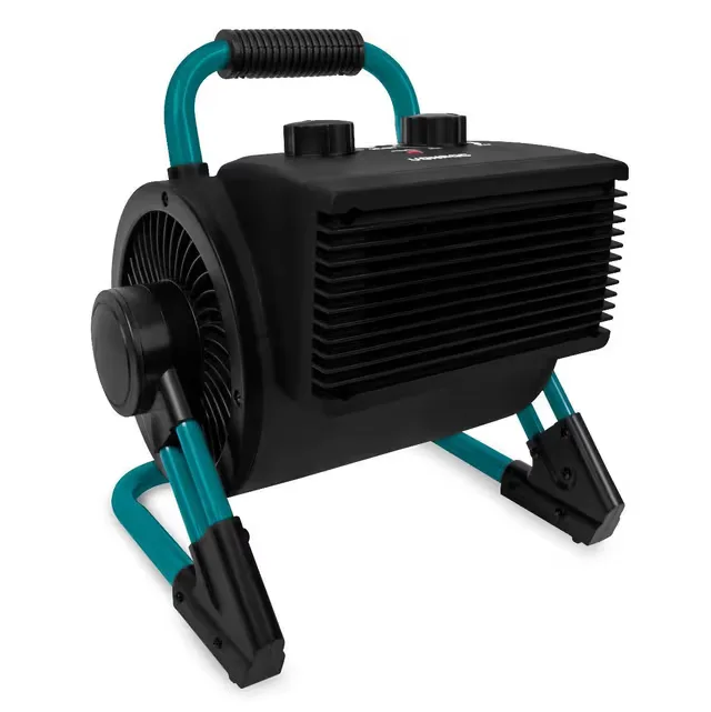 VONROC PRO Elektrisk värmefläkt – 1350W/2000W – Keramisk