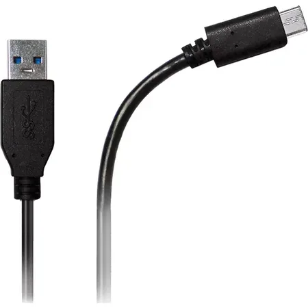 Azuri USB-C-kabel, 2 m, svart