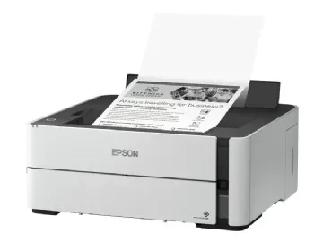 Epson EcoTank M1170 svartvit skrivare, duplex, vit