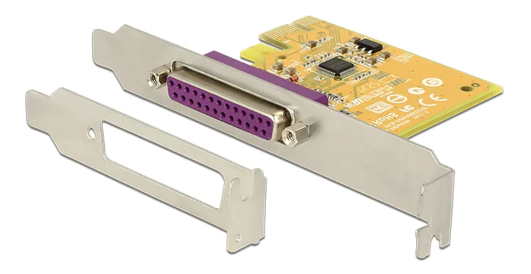 DeLOCK PCI-Express kontrollerkort, 1xDB25 hona, SUN2212 Chipset