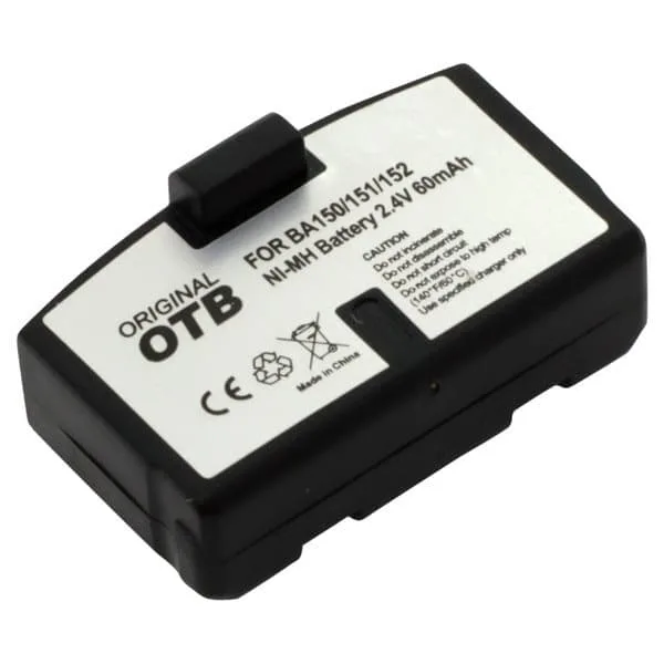 Batteri till Sennheiser BA150, BA151 och BA152