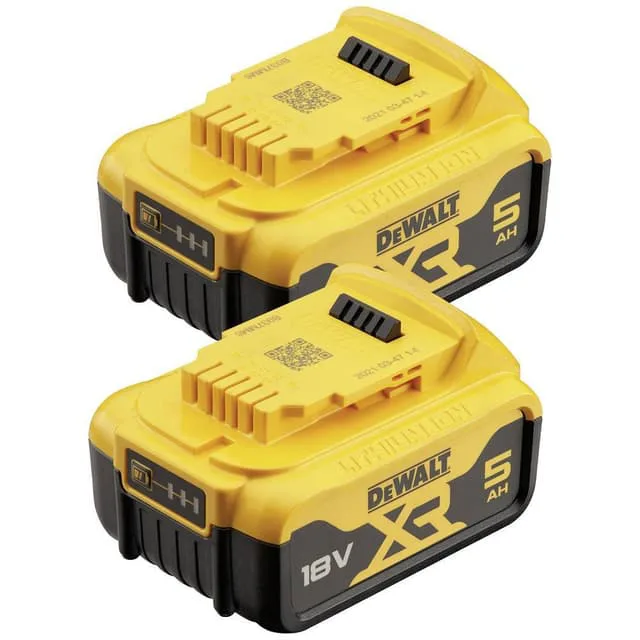 DeWalt DCB184P2-XJ 18V 5Ah Akku-Set