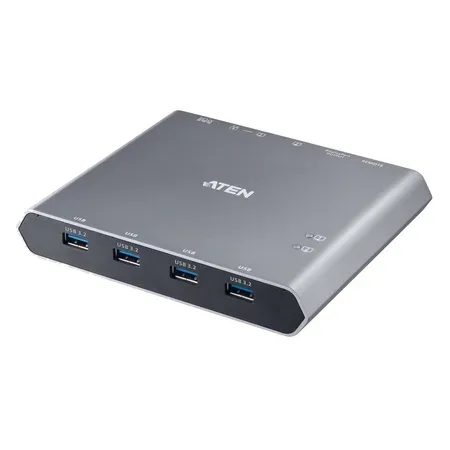 Aten 2-portars 4K USB-C KVM dockningsswitch US3311