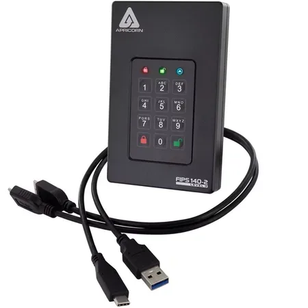 Apricorn Aegis Fortress L3 extern disk 2 TB