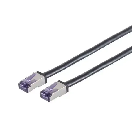 Lanview Ultra-flex Cat6a nätverkskabel, 15 m, svart