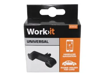 Work>it® universell och justerbar mobiltelefonhållare