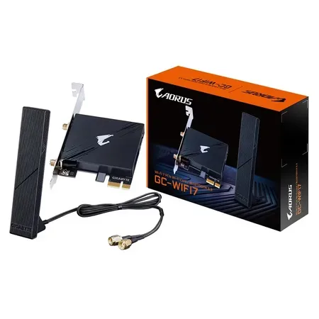 Gigabyte Aorus GC-WIFI7 nätverkskort, Wi-Fi 7