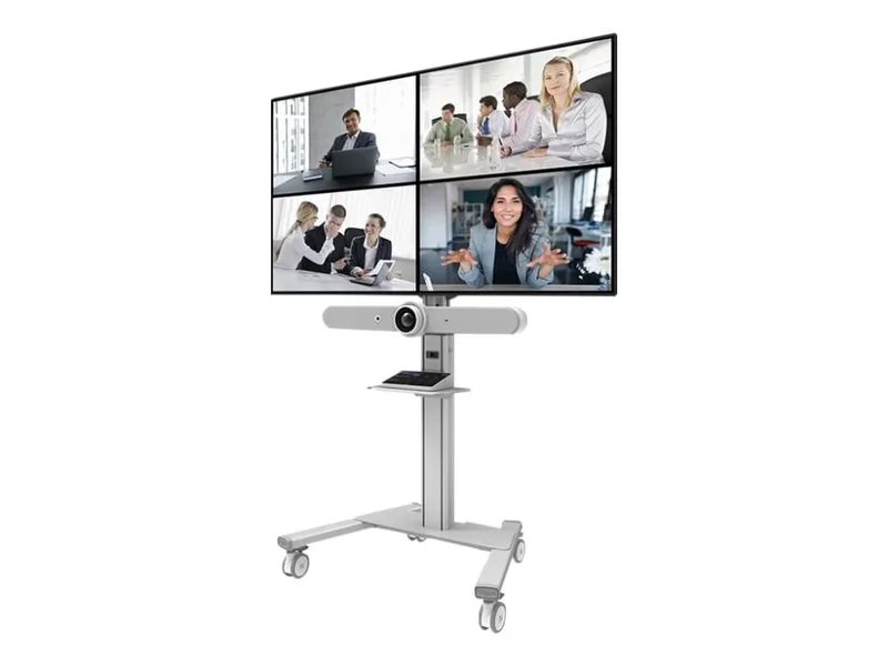 Neomounts hylla för kamera/mediabox, vit, till vagn FL50S-825