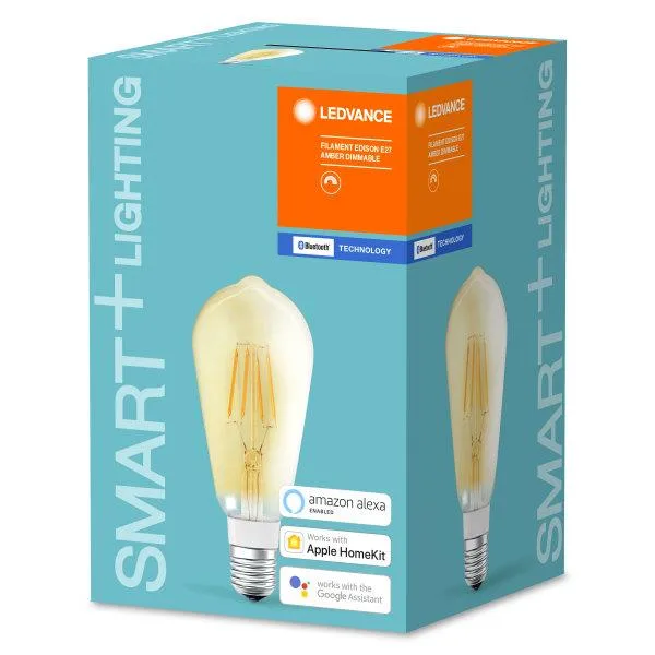 Ledvance Smart+ BT Filament Edison Gold LED-lampa E27