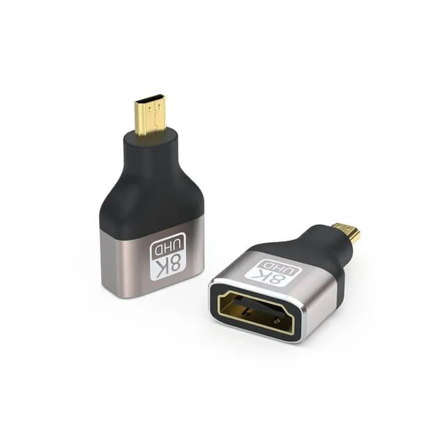 NÖRDIC HDMI 8K Adapter HDMI hona till Mini HDMI hane