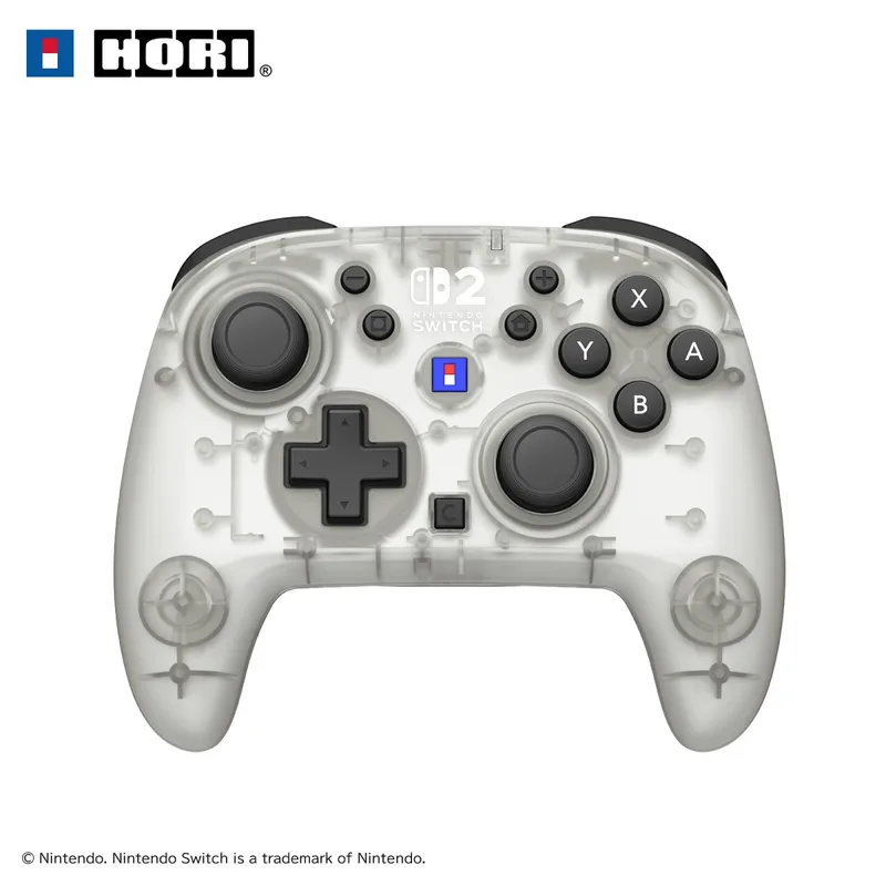 HORI - Wireless Horipad Turbo - Nintendo Switch 2 - Frost White
