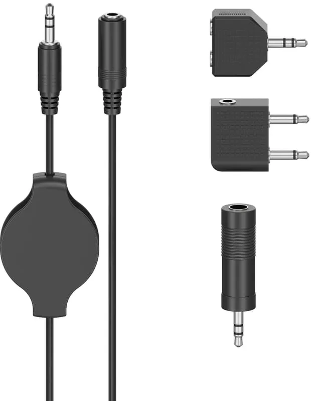 Hama Adapter Kit Inkl Kabel 3.5mm Roll-Up 1.2m
