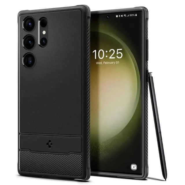 Spigen Rugged Armor skal Samsung Galaxy S23 Ultra
