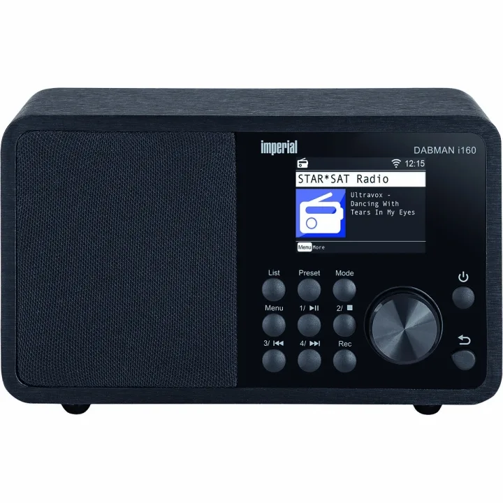 imperial DABMAN i160 DAB+ och Internetradio Svart