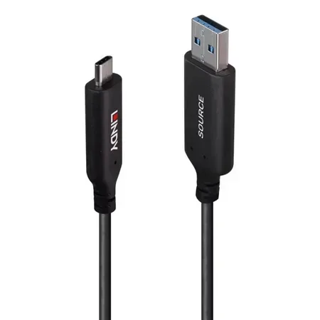 Lindy USB 3.2 Gen 1 kabel Type A till C 25 m