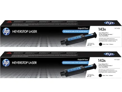 HP 143AD Svart, 2x2500 sidor (2-pack)