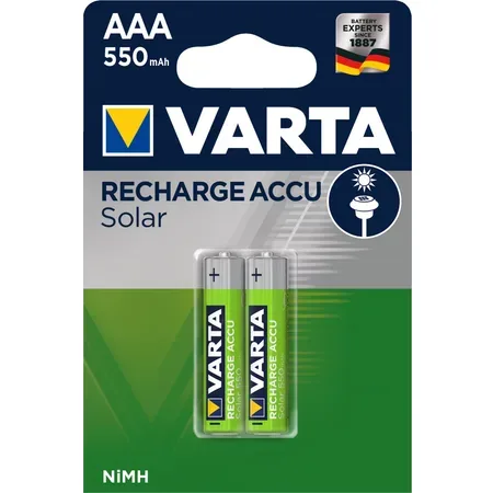 Varta Solar batteri - 2 x AAA