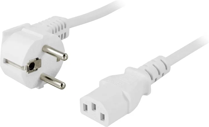 DELTACO strömkabel power CEE 7/7 till power IEC 60320 C13