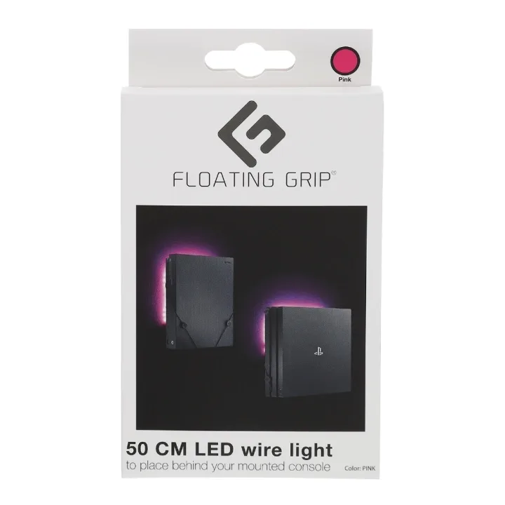 FLOATING GRIP Rosa LED-lampa
