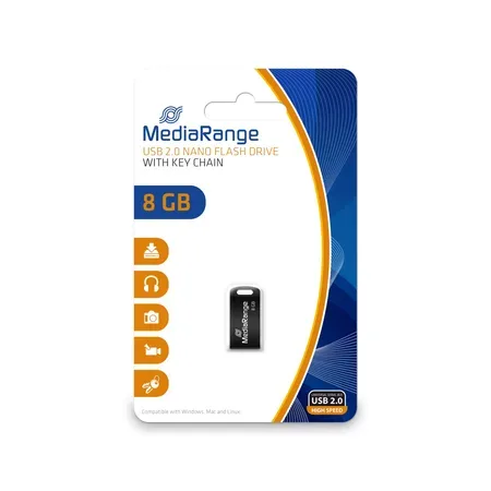 MediaRange Nano USB flash-enhet 8 GB