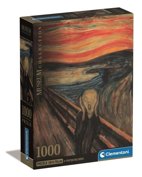 Clementoni 1000 st CB Museum Collection Munch """Skriet"""