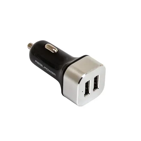 RealPower 176635 laddare för mobil universell svart, silver nätansluten