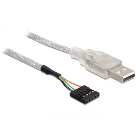 Delock USB-kabel pinheader, USB till 5-stifts intern