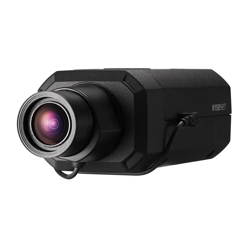 Hanwha XNB-8002 bevakningskameror Låda CCTV övervakningskamera inomhus 3328 x 1872 pixlar Tak/golv