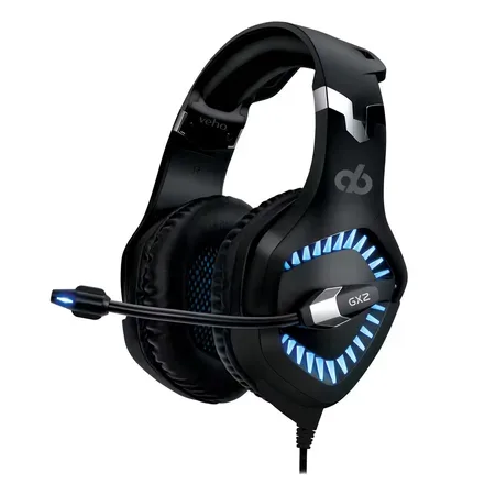 Veho Alpha Bravo GX2 headset för spel, svart