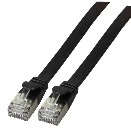 EFB Elektronik K5545SW.5 nätverkskabel Cat6a U/FTP 5 m svart