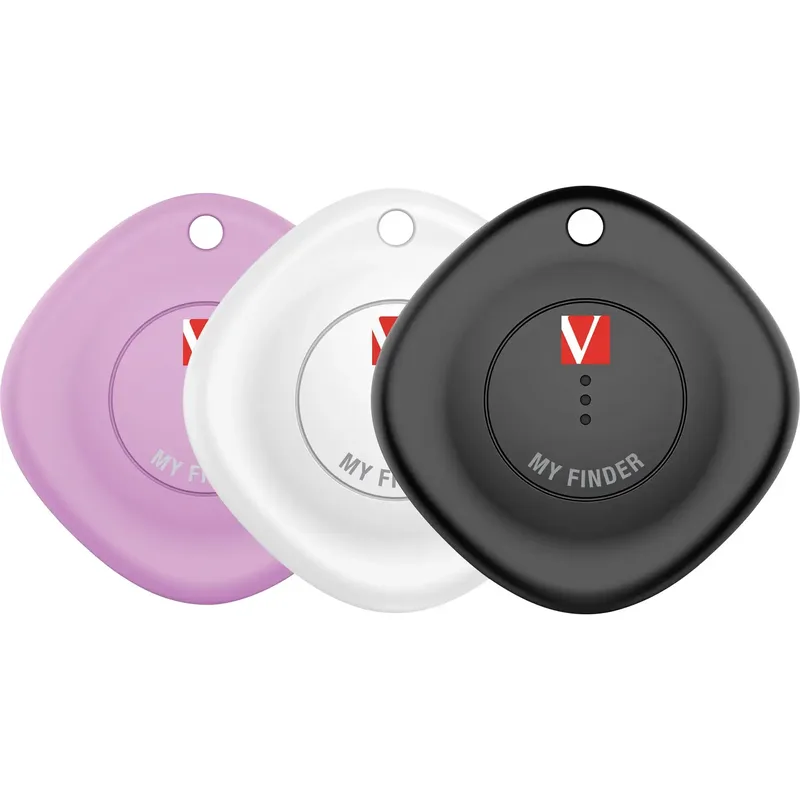 Verbatim Bluetooth-tracker Apple Find My Svart, Vit, Lila