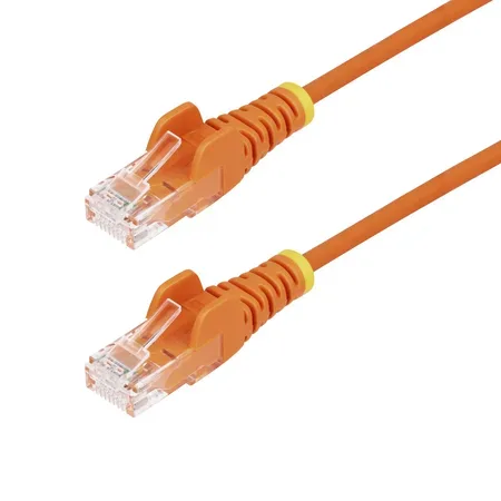 StarTech.com Cat6 nätverkskabel, smal, 50 cm, orange