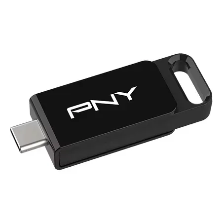 PNY Elite USB-minne 128 GB USB Type-C 3.2 Gen 1 svart