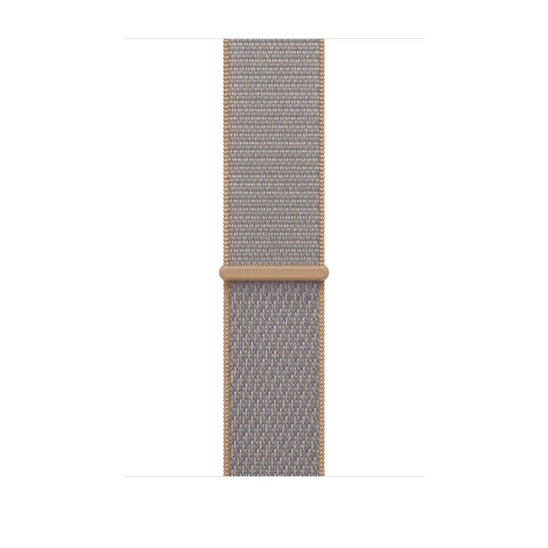 Apple Watch 46 mm Sportloop, chambrayblå